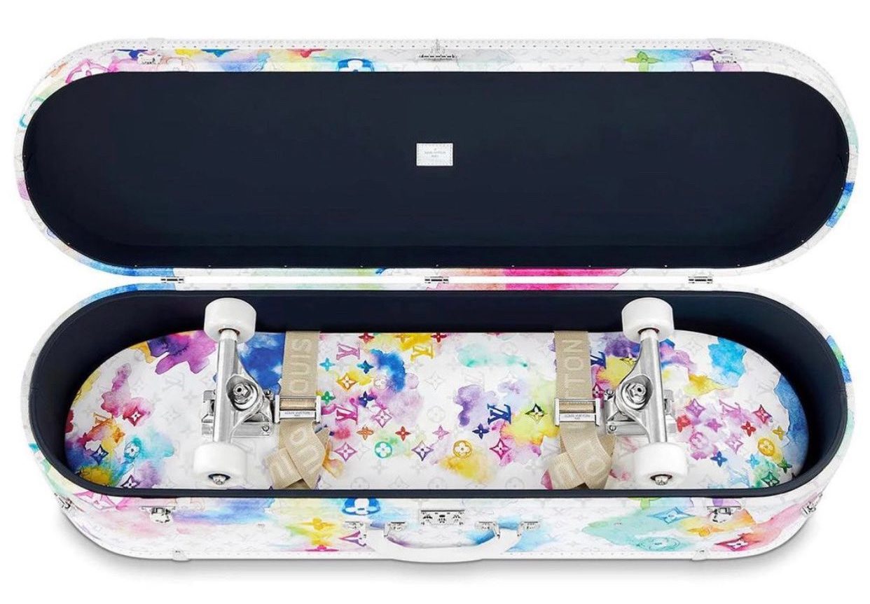 Louis vuitton skateboard case best sale