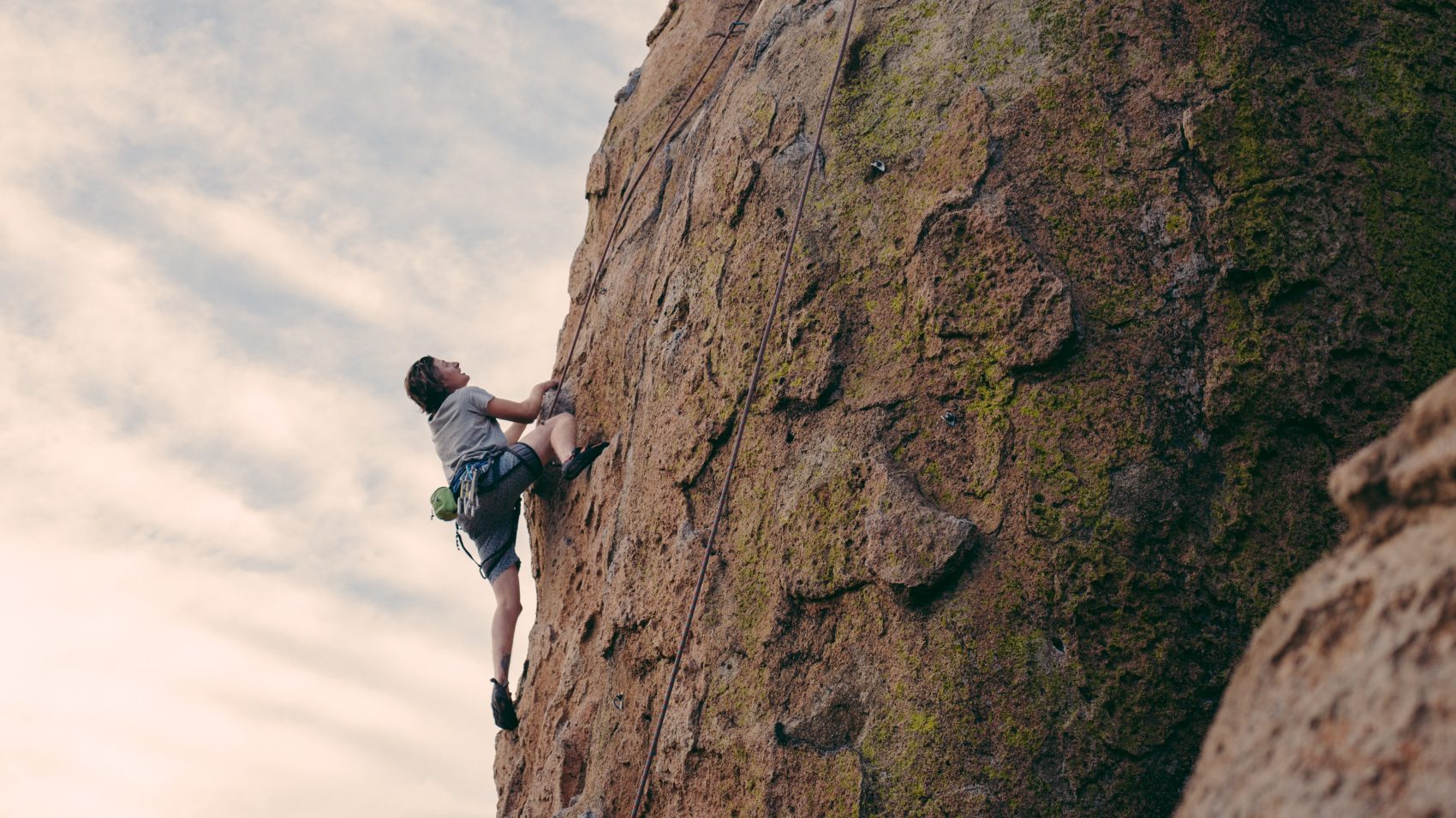 rock climbing