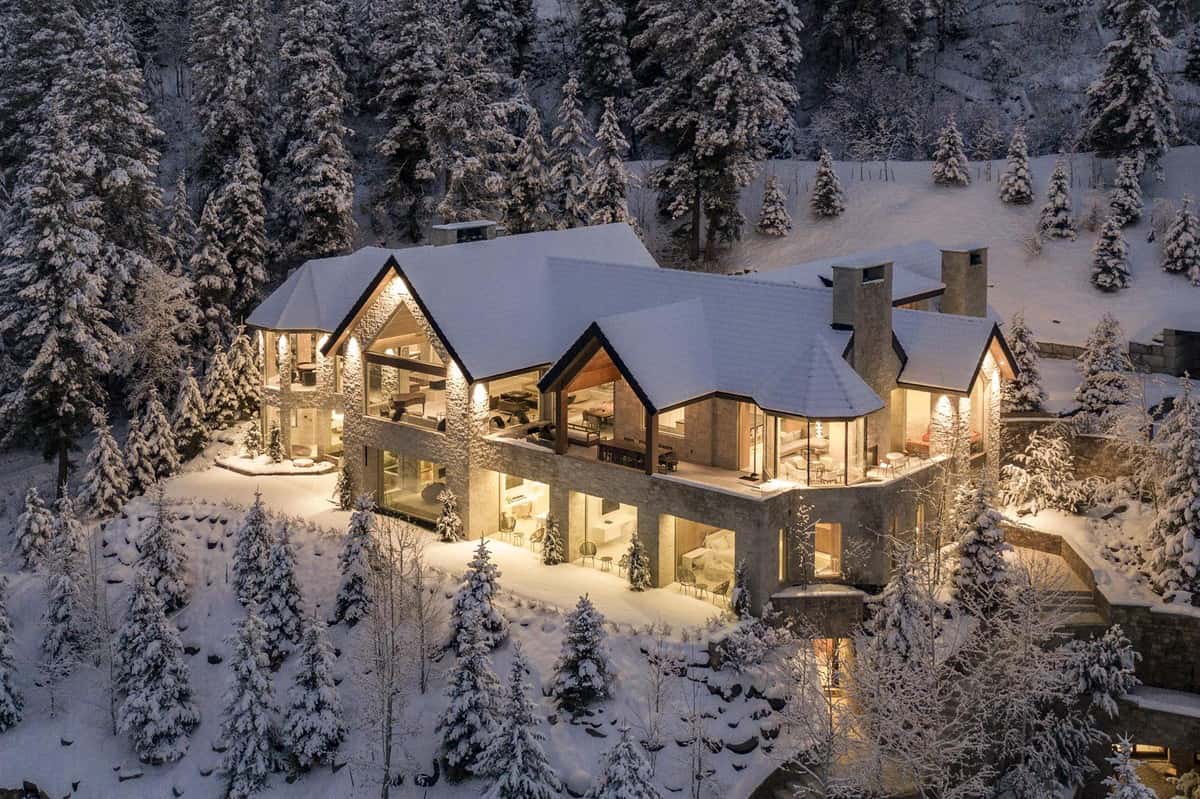 aspen, colorado mansion, 