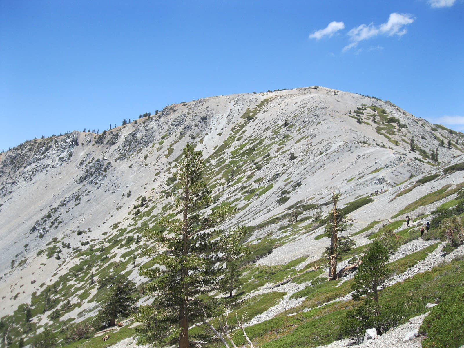 mount baldy, california, hikers, overnight, 