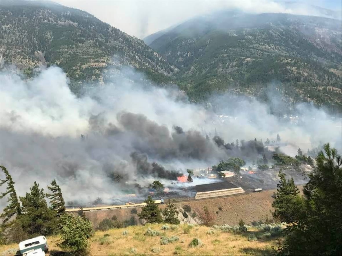 wildfire due to heatwave