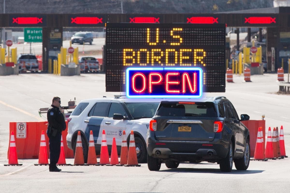 us-canada, border, open