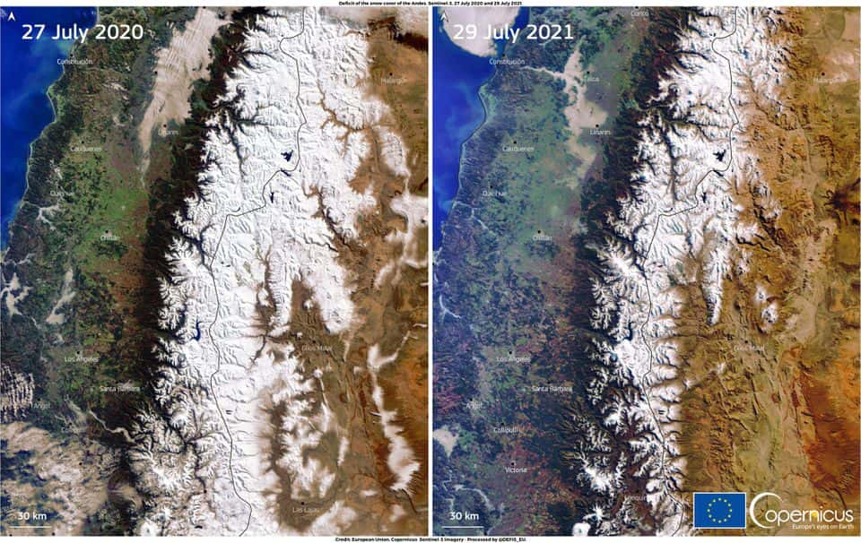 andes, snowpack,