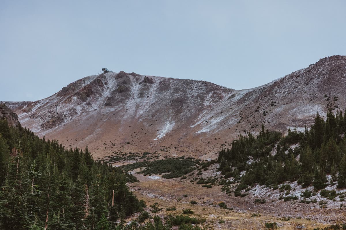 mammoth mountain, first snow,