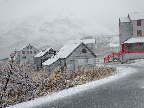 Hatcher Pass, Alaska, closed, 