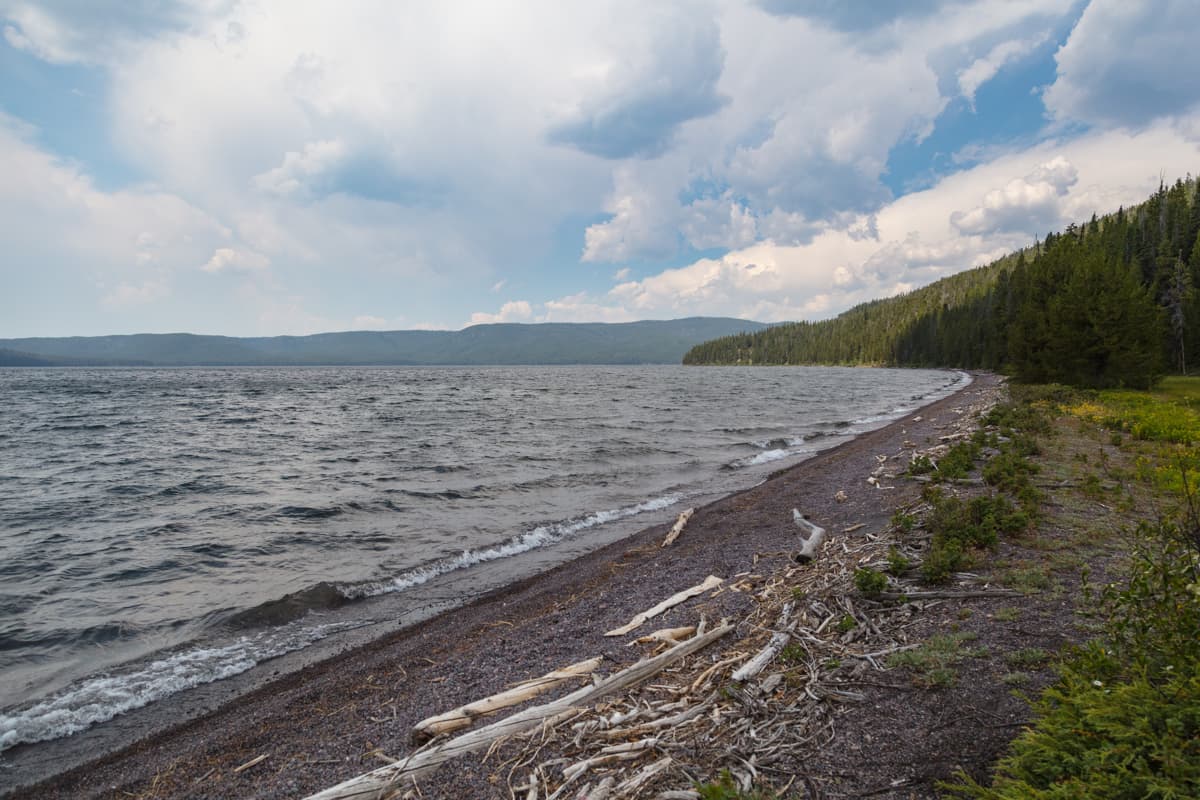 shoshone lake, Yellowstone, 