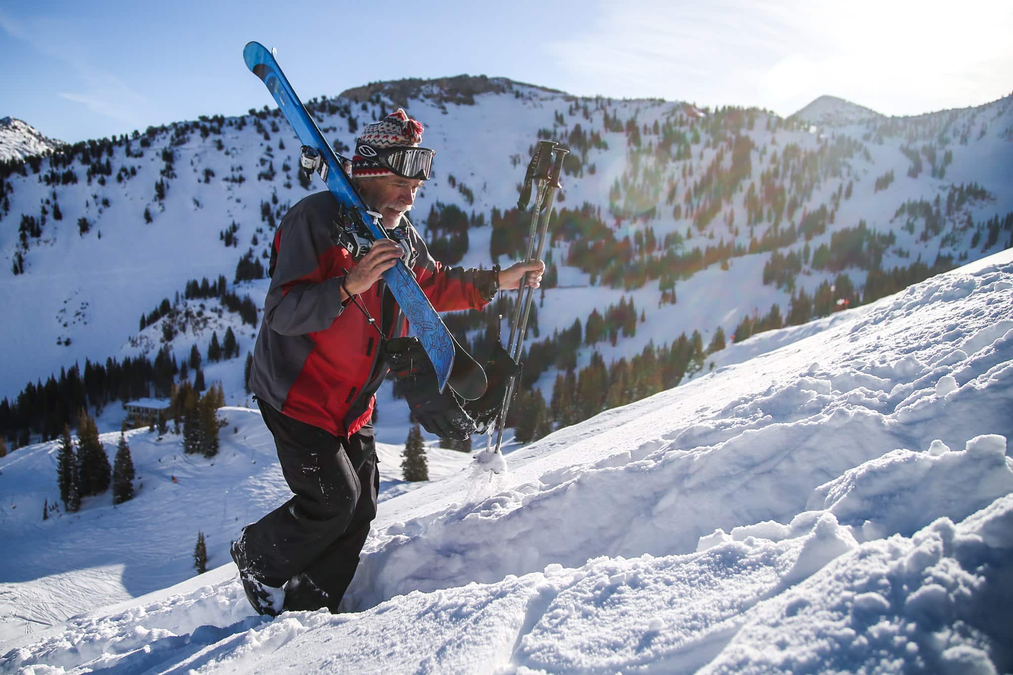 Dave van dame, alta ski area, the farmer, Utah, 