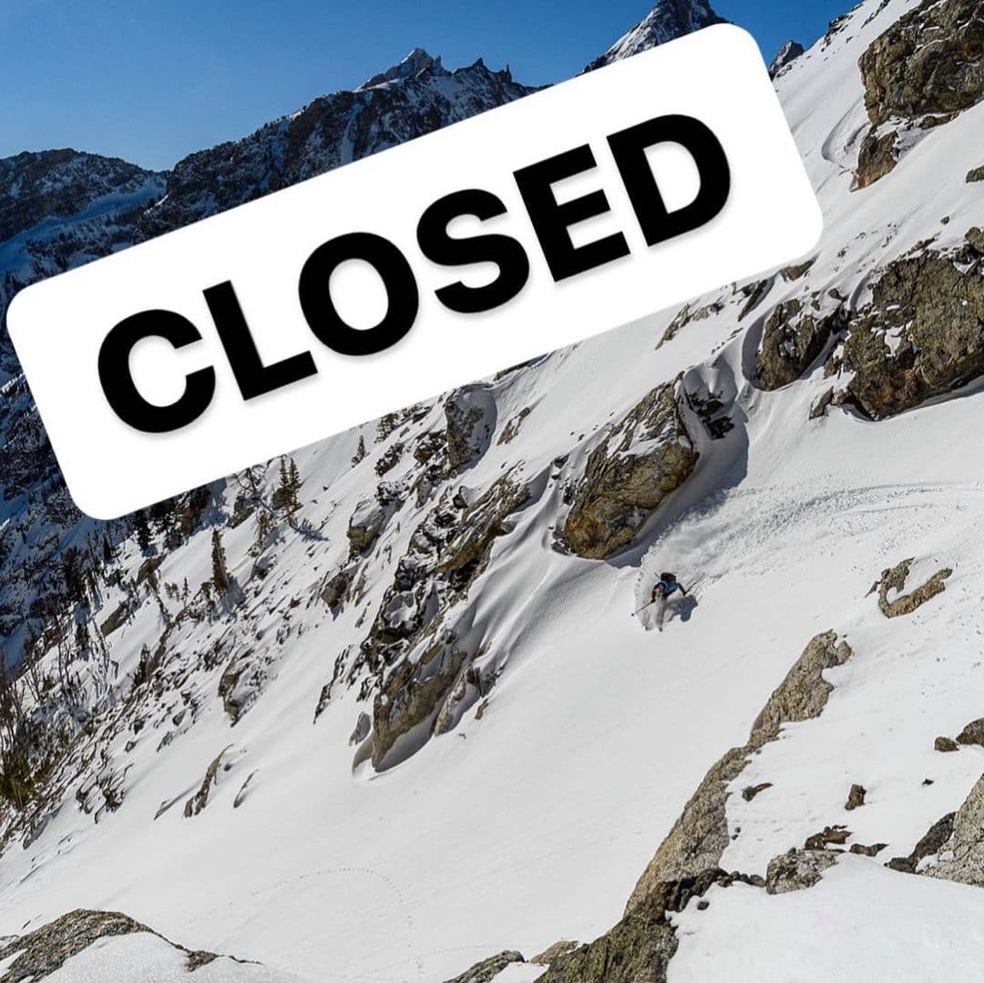 Tetons closed, big horn sheep