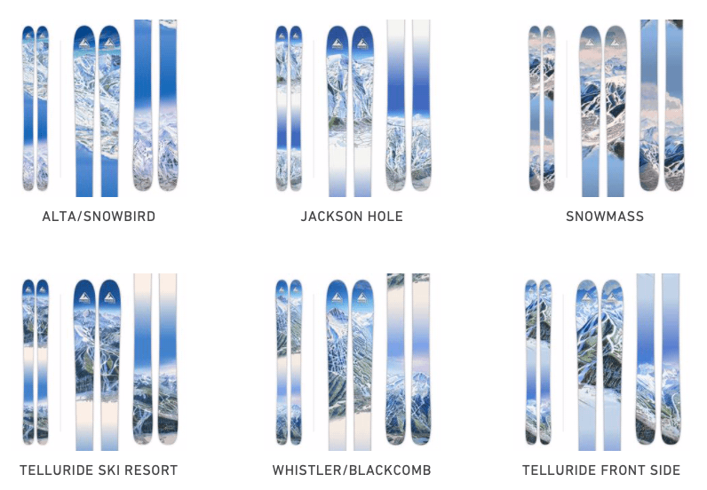 Wagner custom skis, James Niehues, 