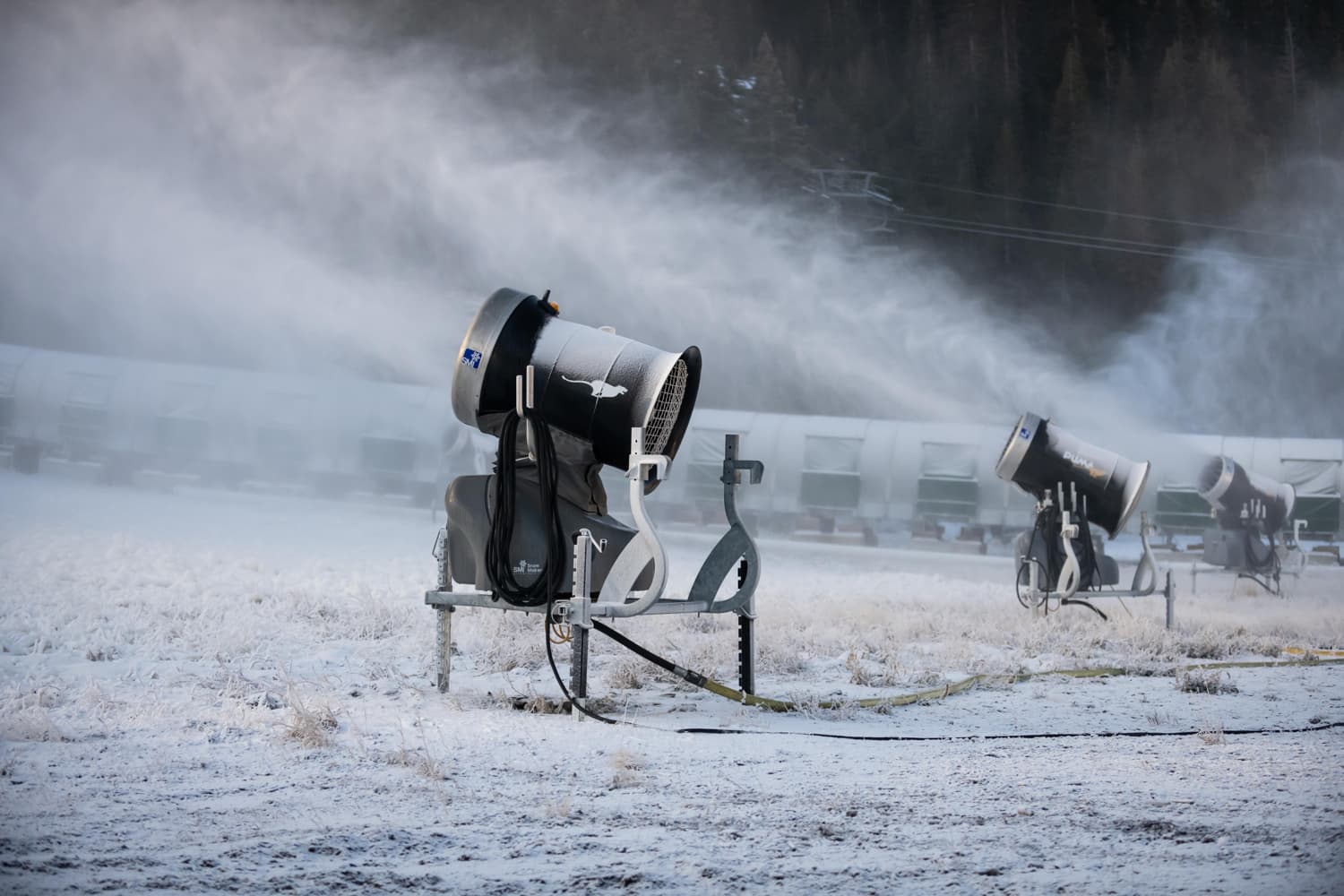 Palisades Tahoe, snowmaking, california