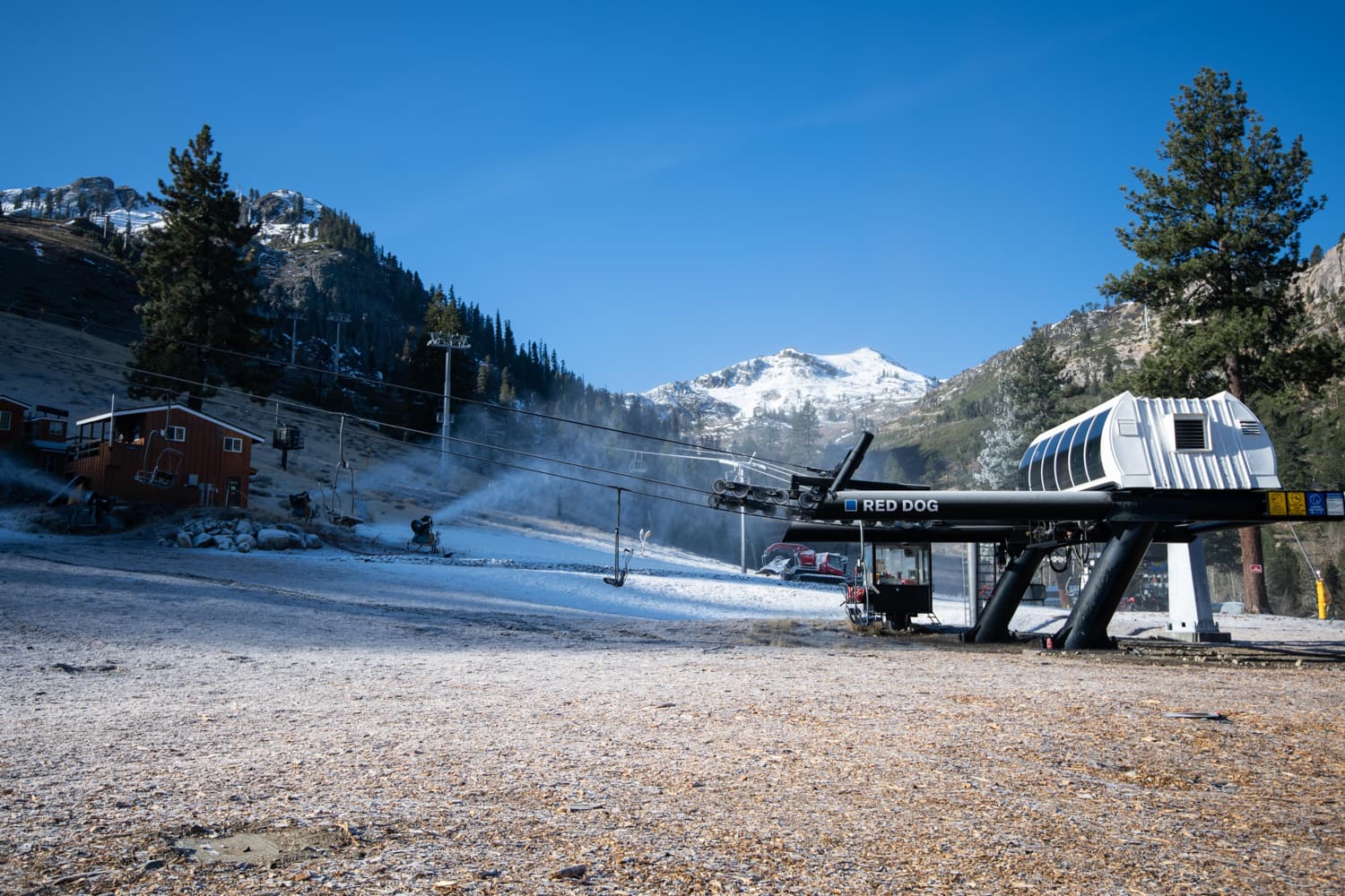 Palisades Tahoe, snowmaking, california