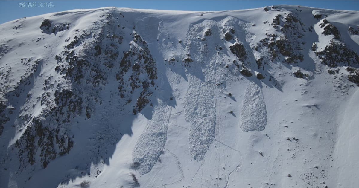 avalanche, colorado, Loveland Pass, skier triggered carried