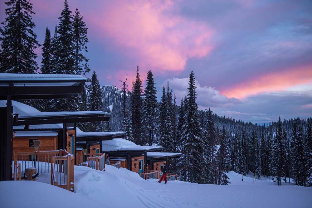 red mountain resort, British Columbia, Canada, Constella Sunset