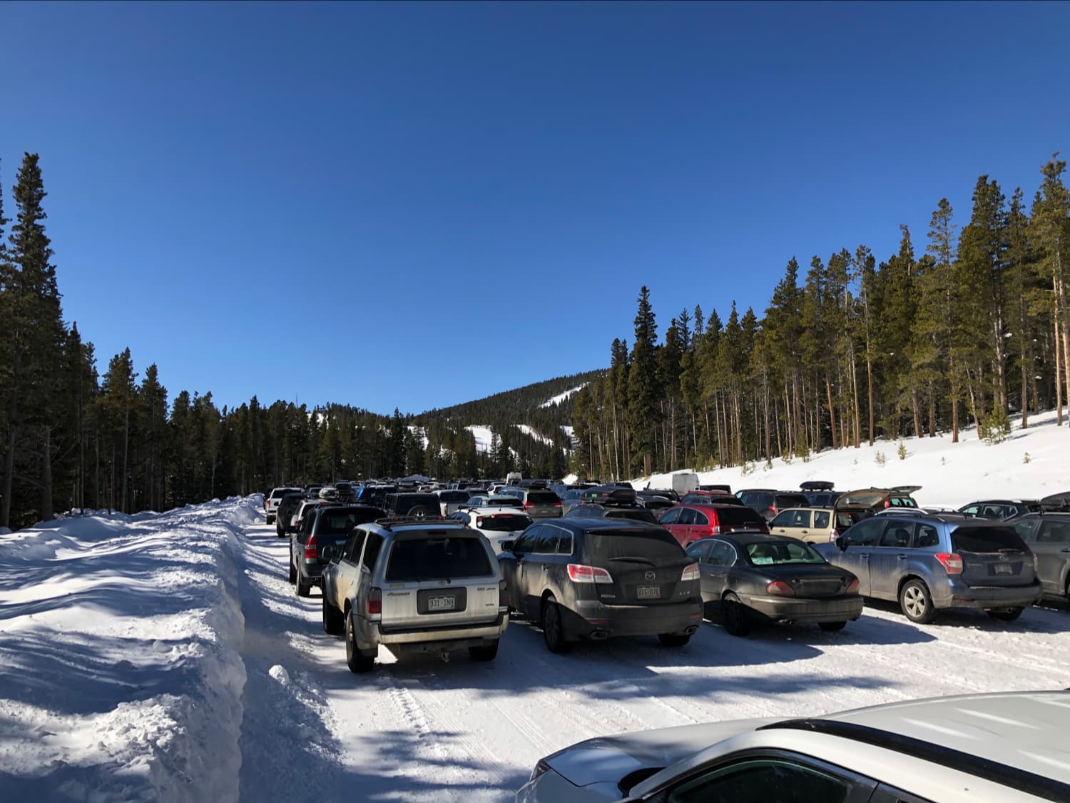 parking, Eldora, colorado,