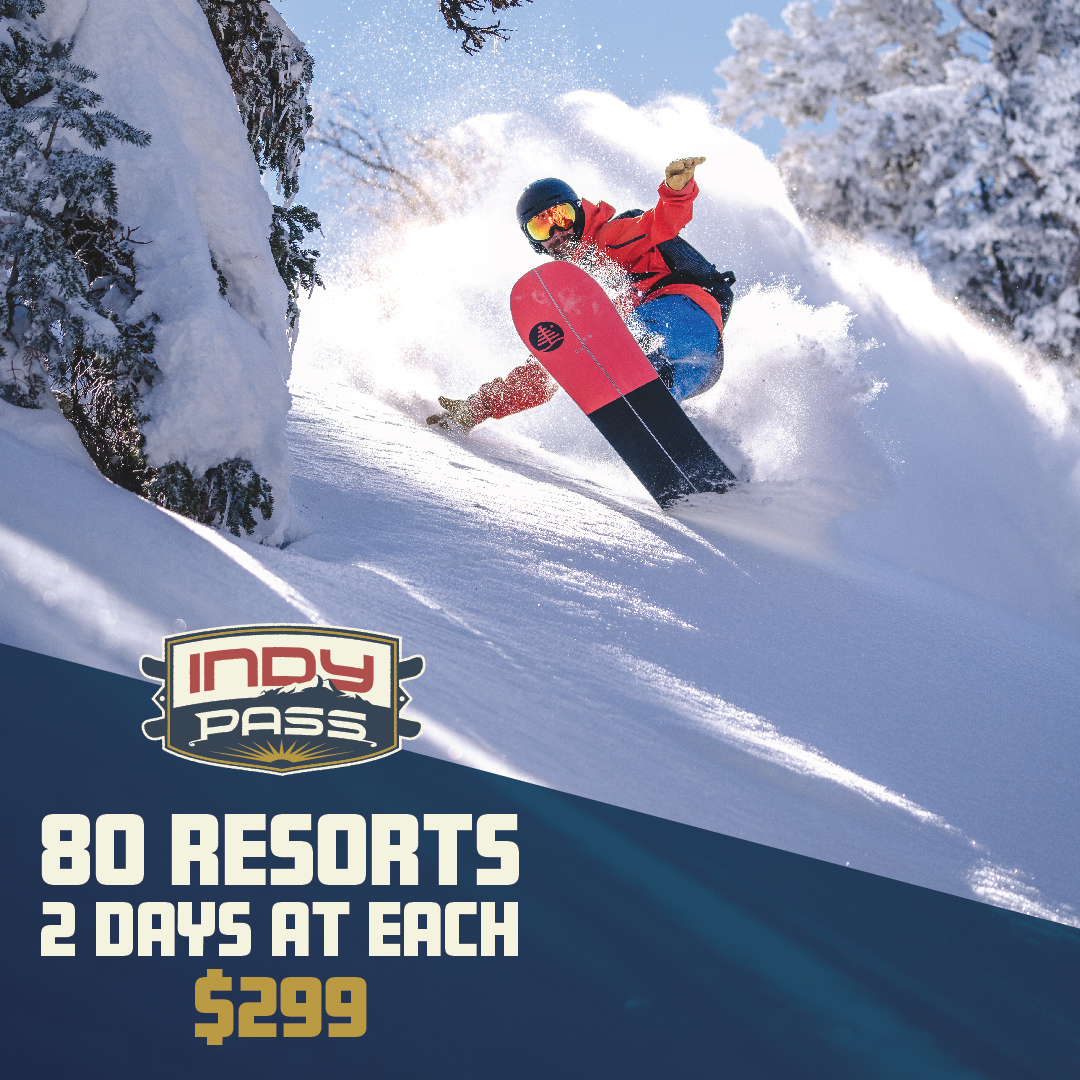 PreSeason Pricing for Indy Pass Ends on November 30th 80 Resorts, 2