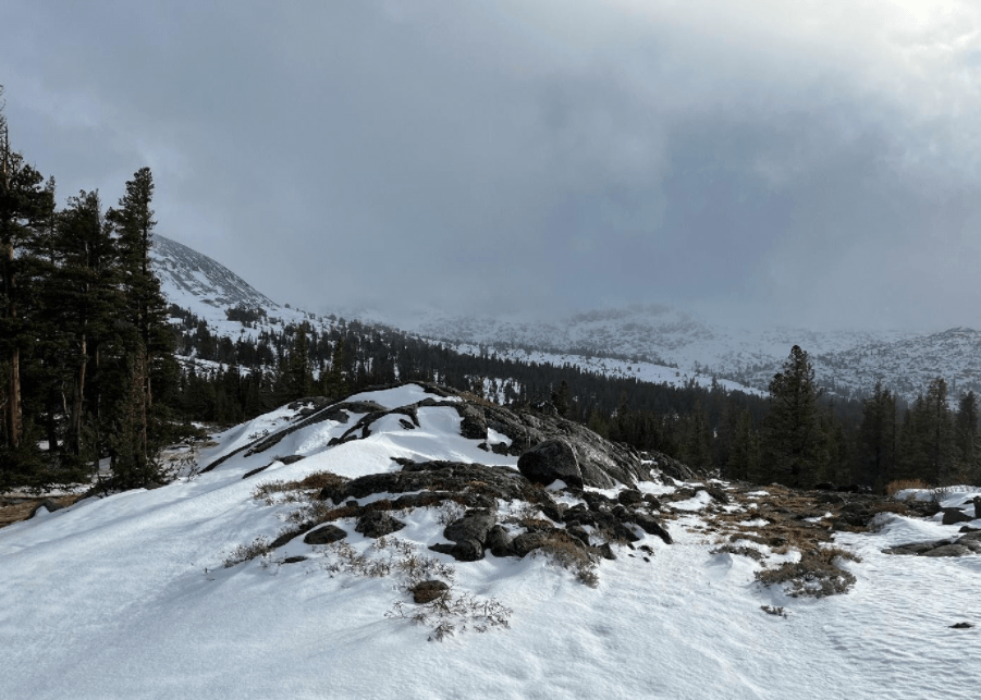 south Lake Tahoe, california, backcountry, trip report