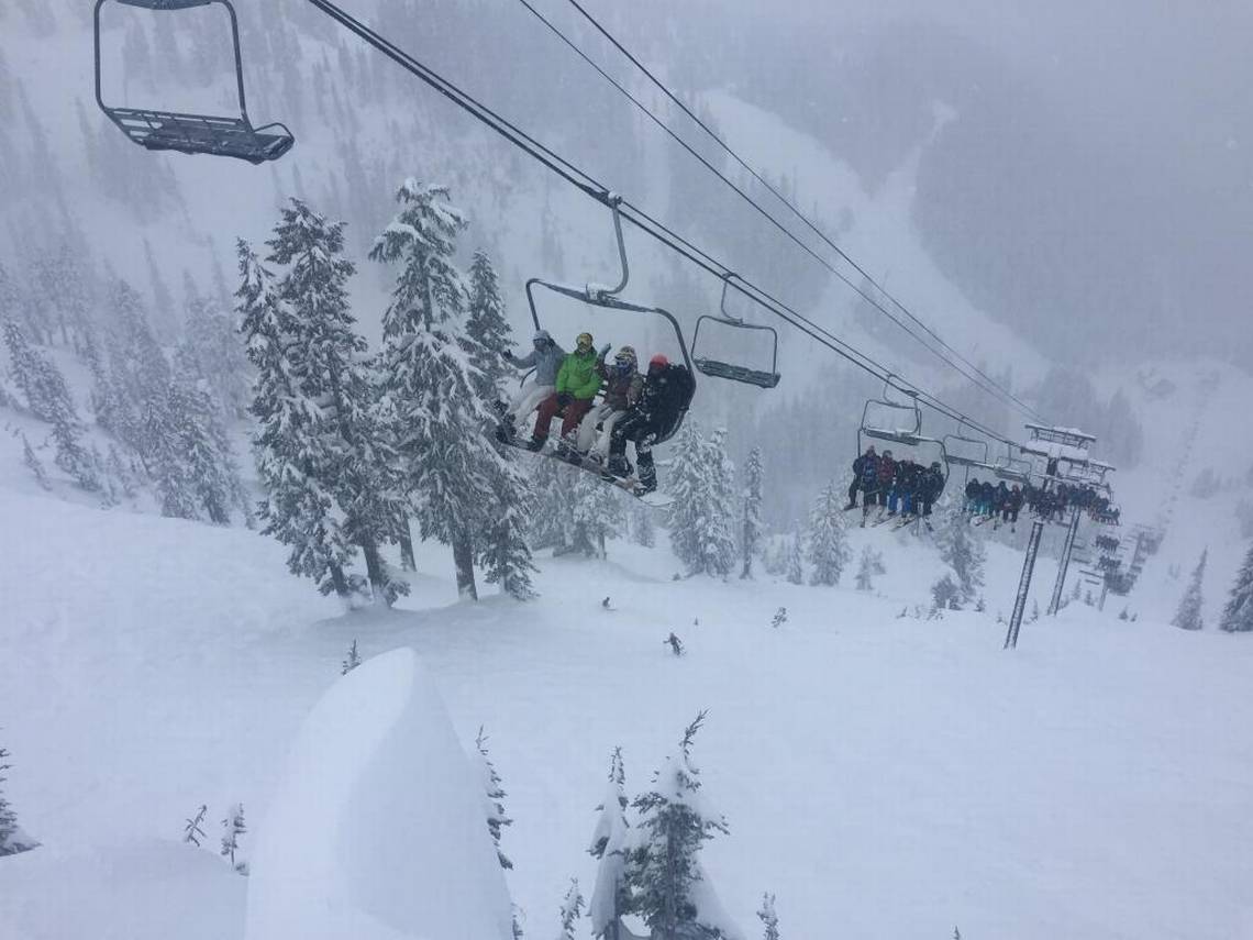 Mt. Baker, snowfall, Washington