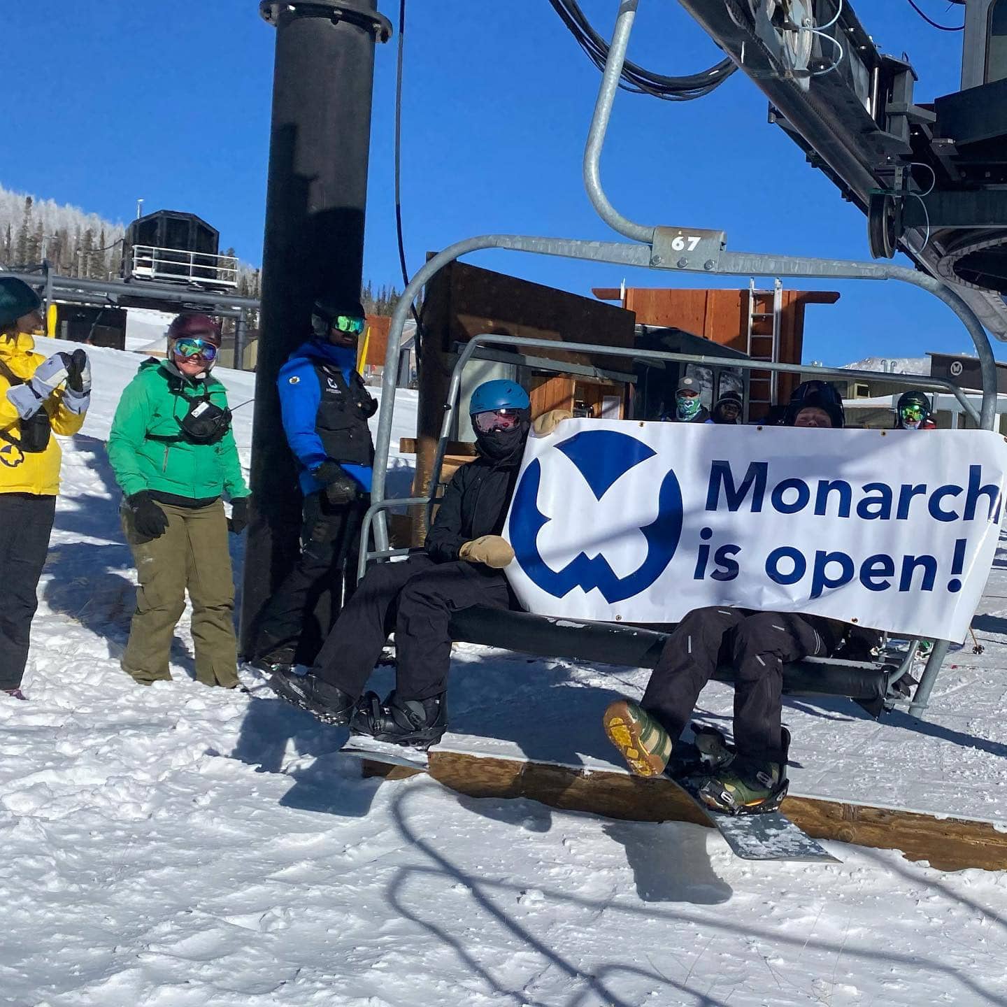 monarch mountain, Colorado, opening day