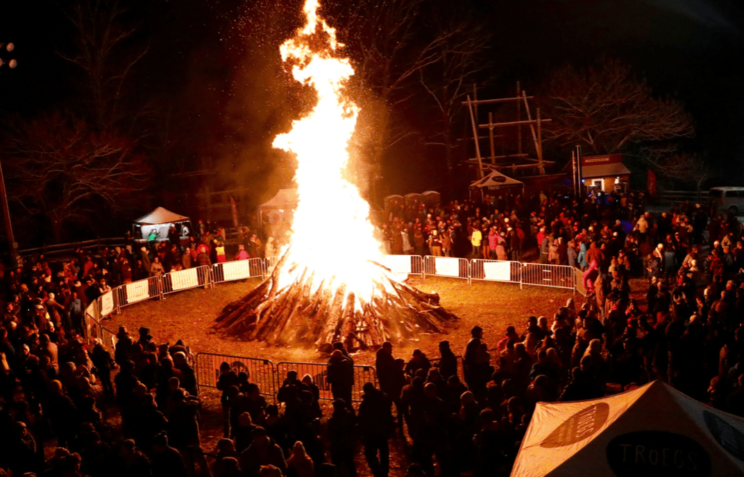 Ullr Fest Bonfire