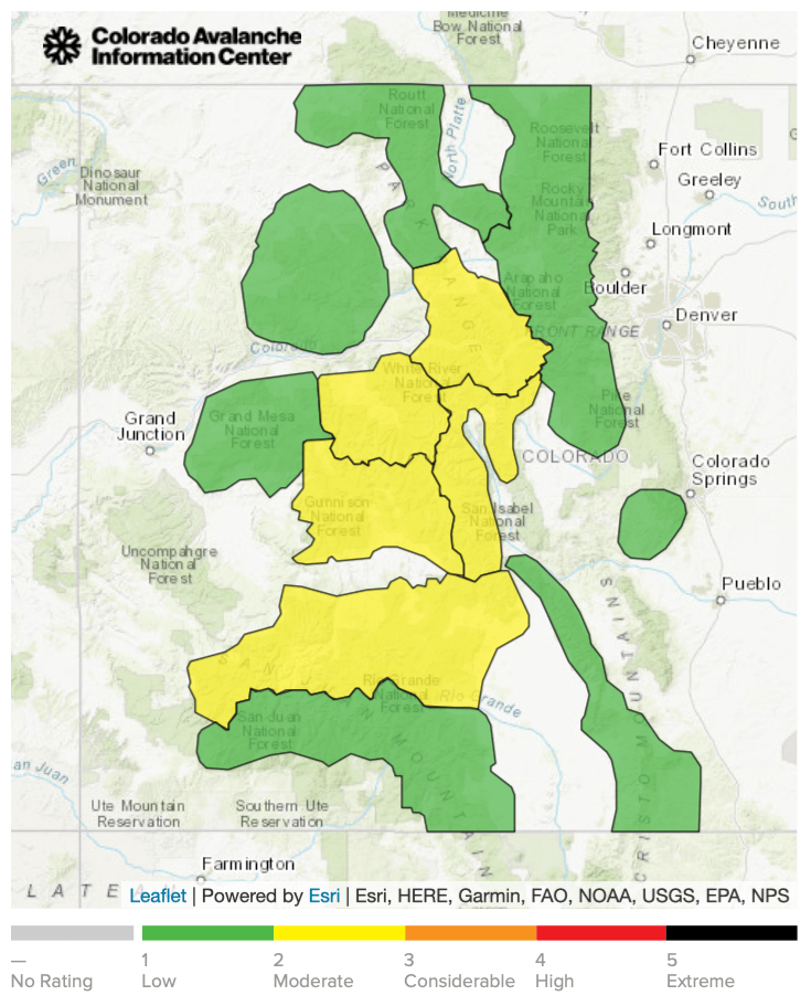 colorado, avalanche, forecast, warning, 