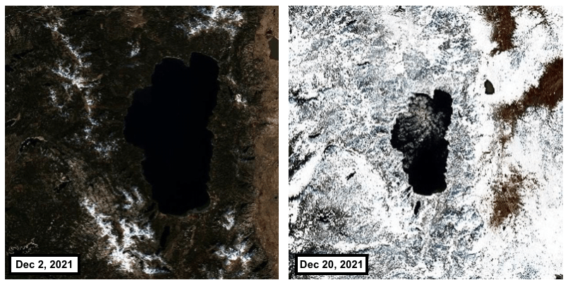 Lake Tahoe, snowpack,