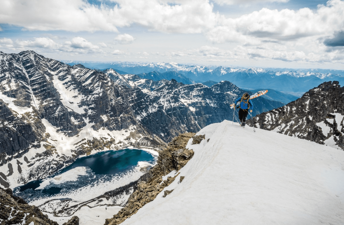 backcountry ski glacier national park