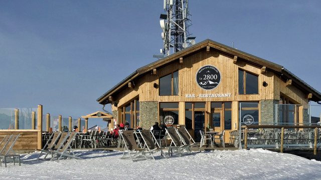 Restaurant atop mountain