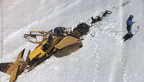 Mont Blanc Plane Crash Treasure Finally Split with Discoverer SnowBrains