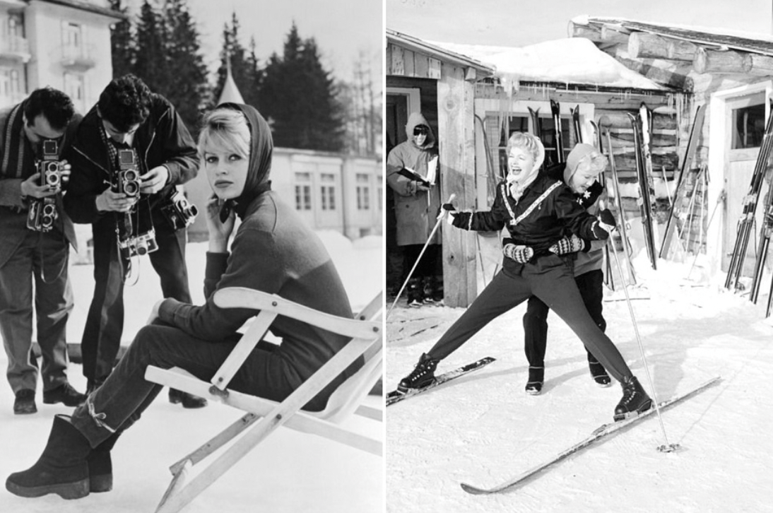 1950 ski fashion