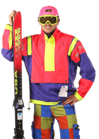 1990 Ski fashion