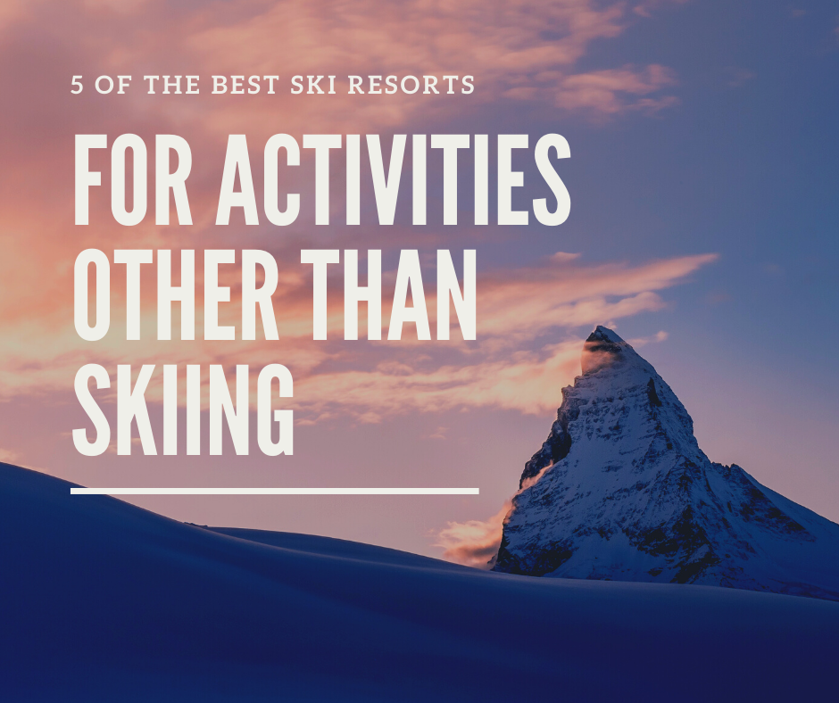 5 best ski resorts canva