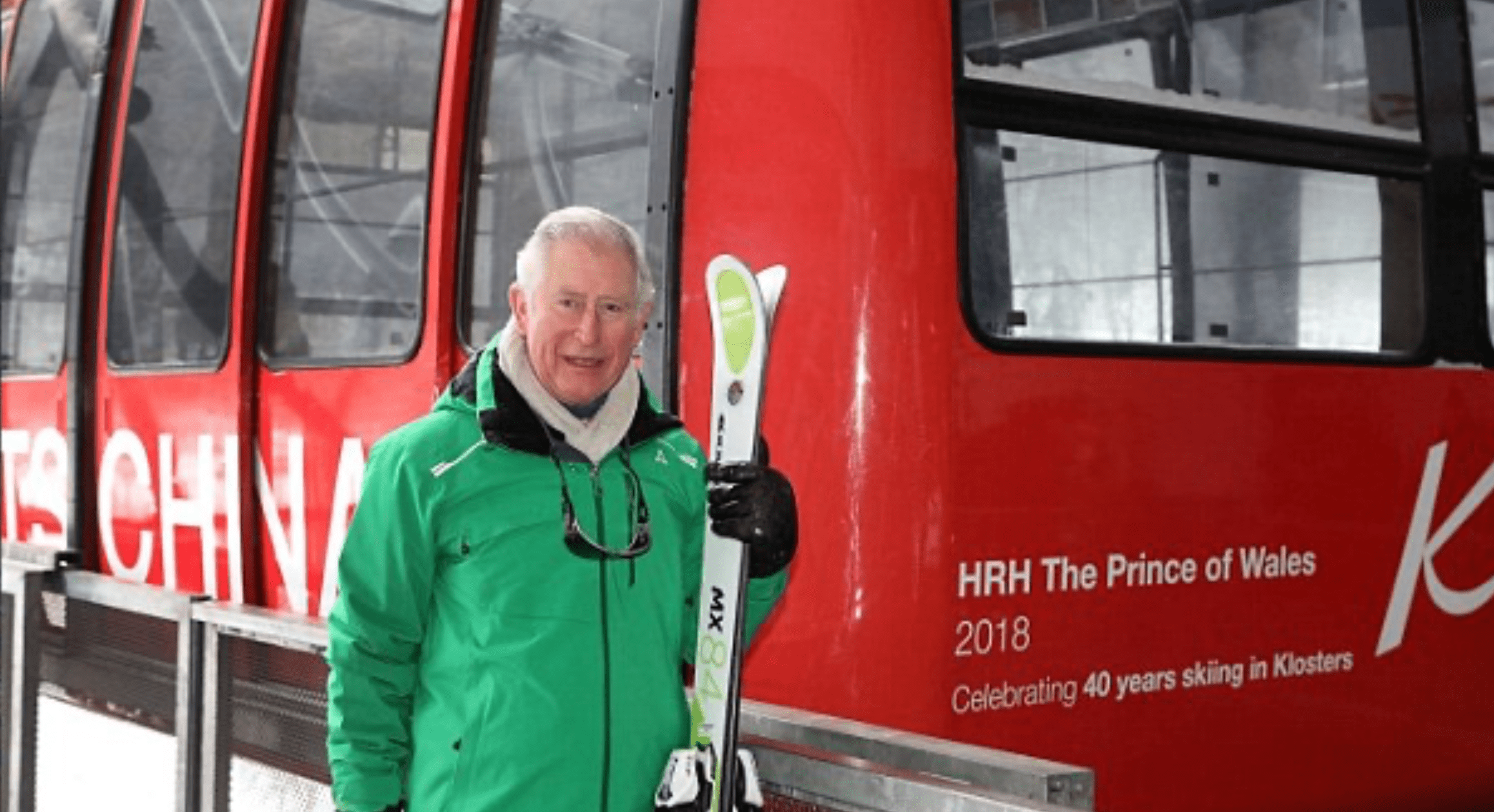 Prince Charles Skiing 2018