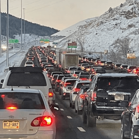 I70 traffic jam