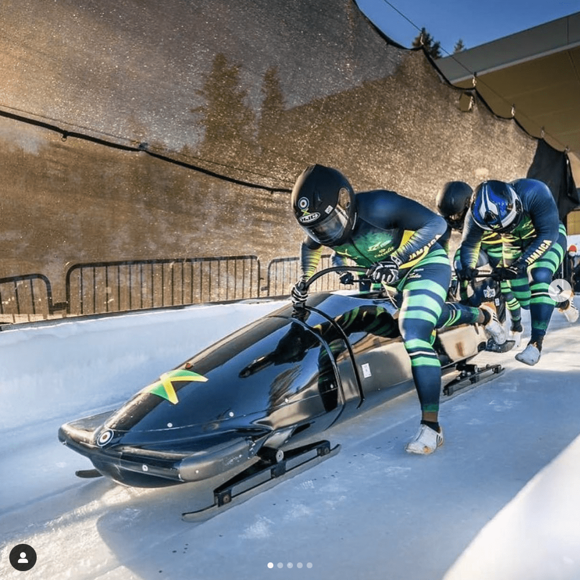 2022 Four man Bobsled Team