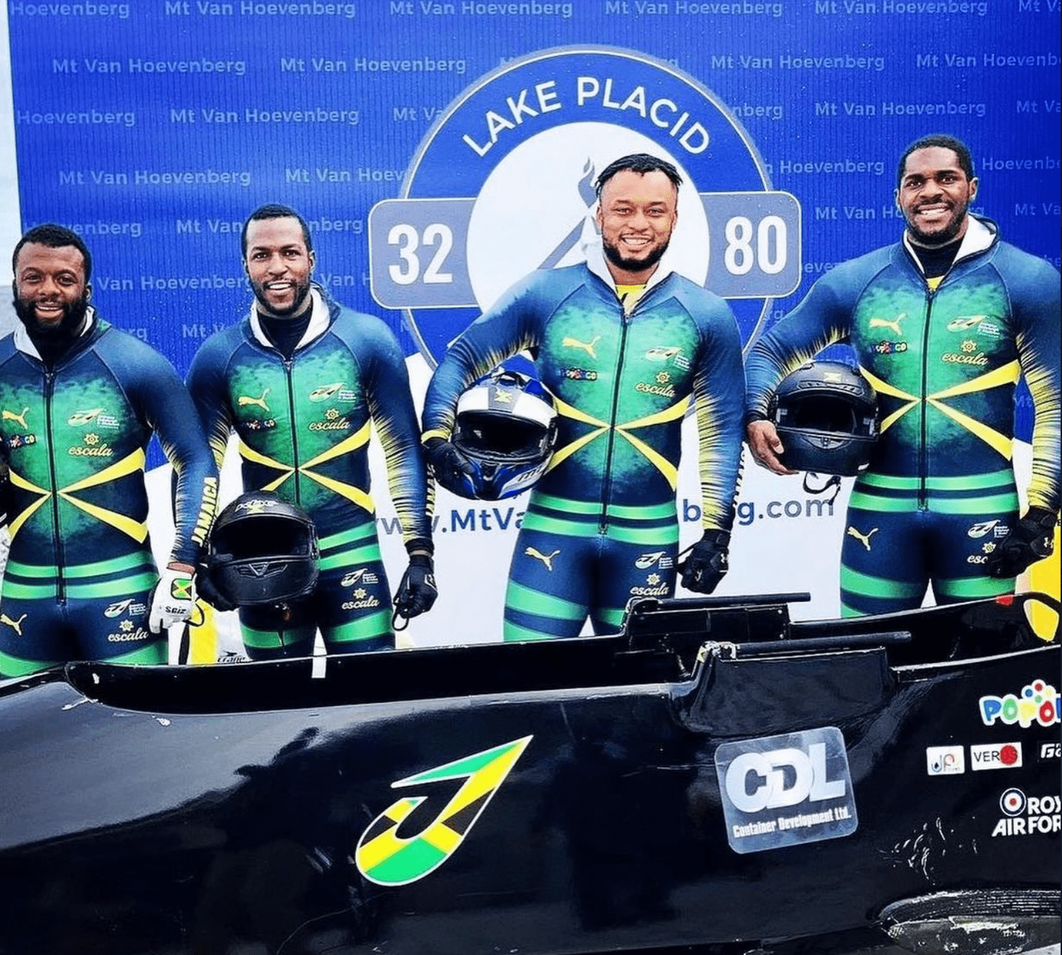 Jamaica's Bobsled Team Members