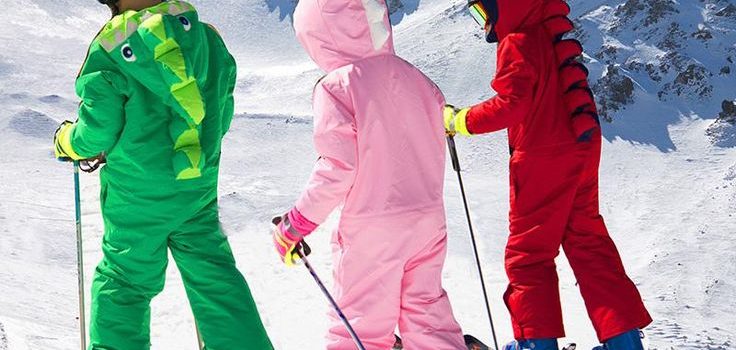 Kids One-Piece Ski Suit