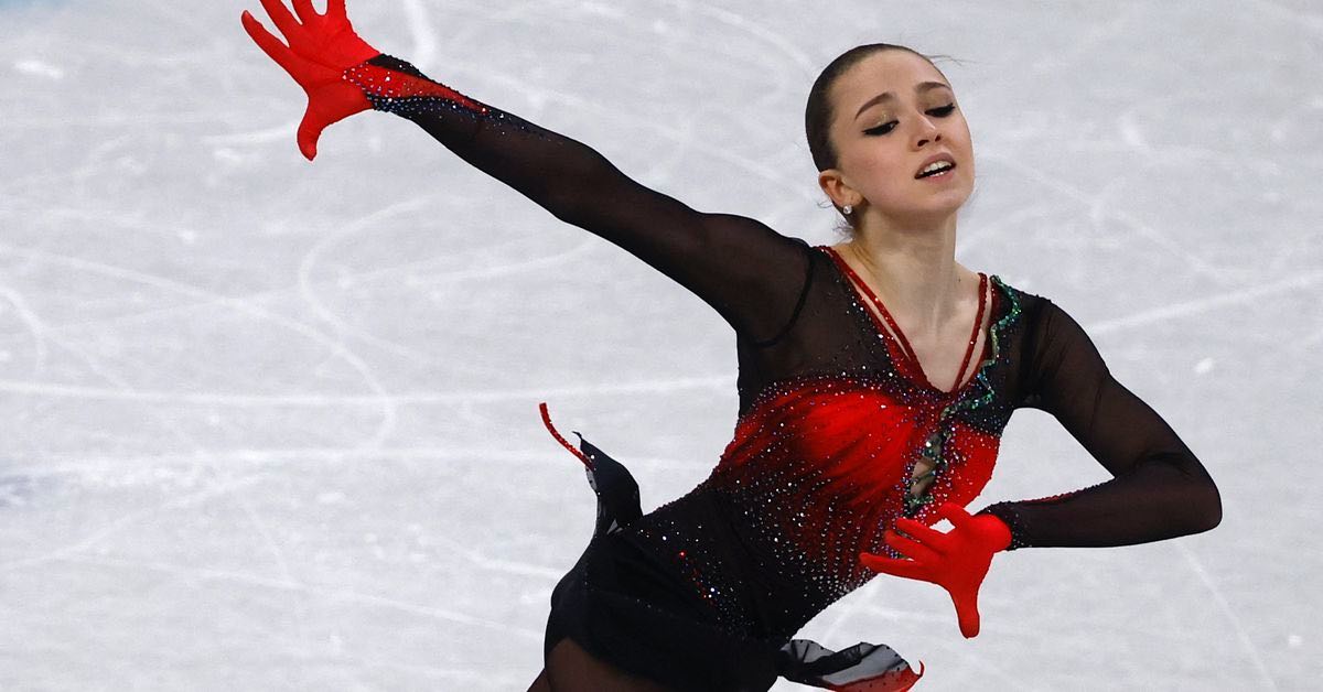 Russian teenage skater