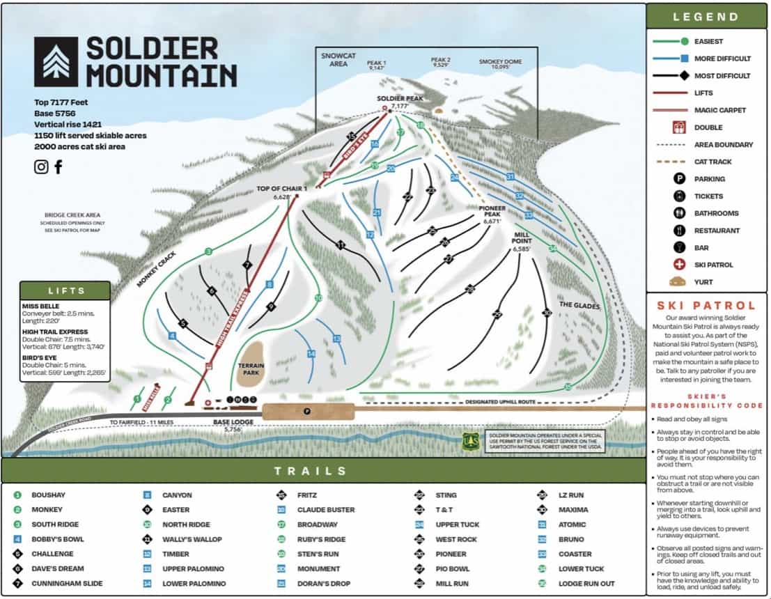 soldier mountain, Idaho, 