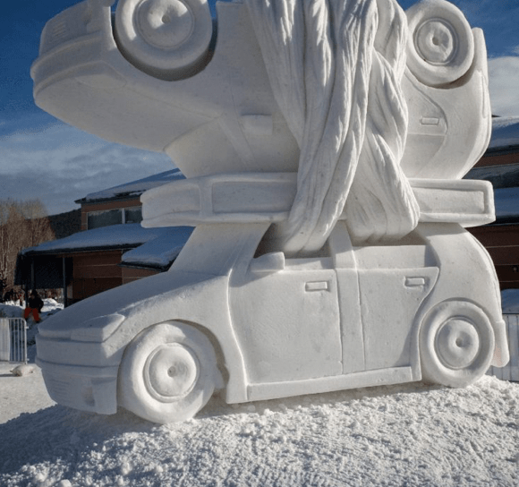 car sculpture
