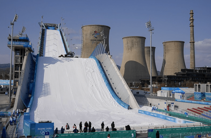 Olympic Big Air Jump