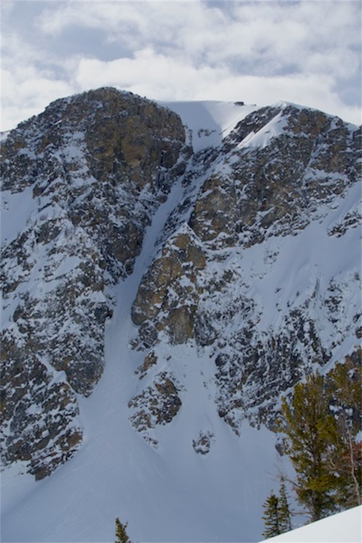 apocalypse couloir, grand teton national park, Wyoming,