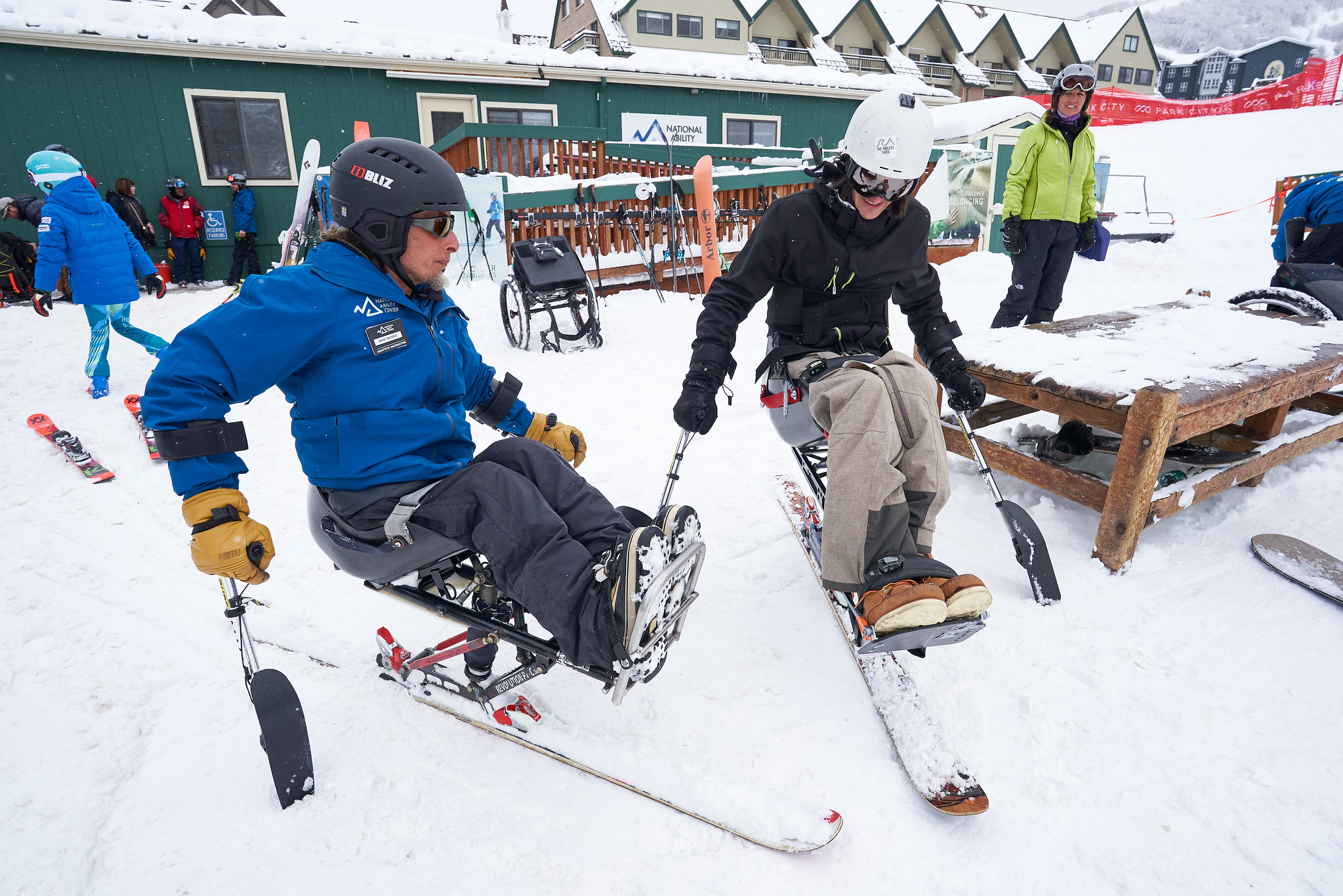 Adaptive Skiing  Adaptive Sports Center