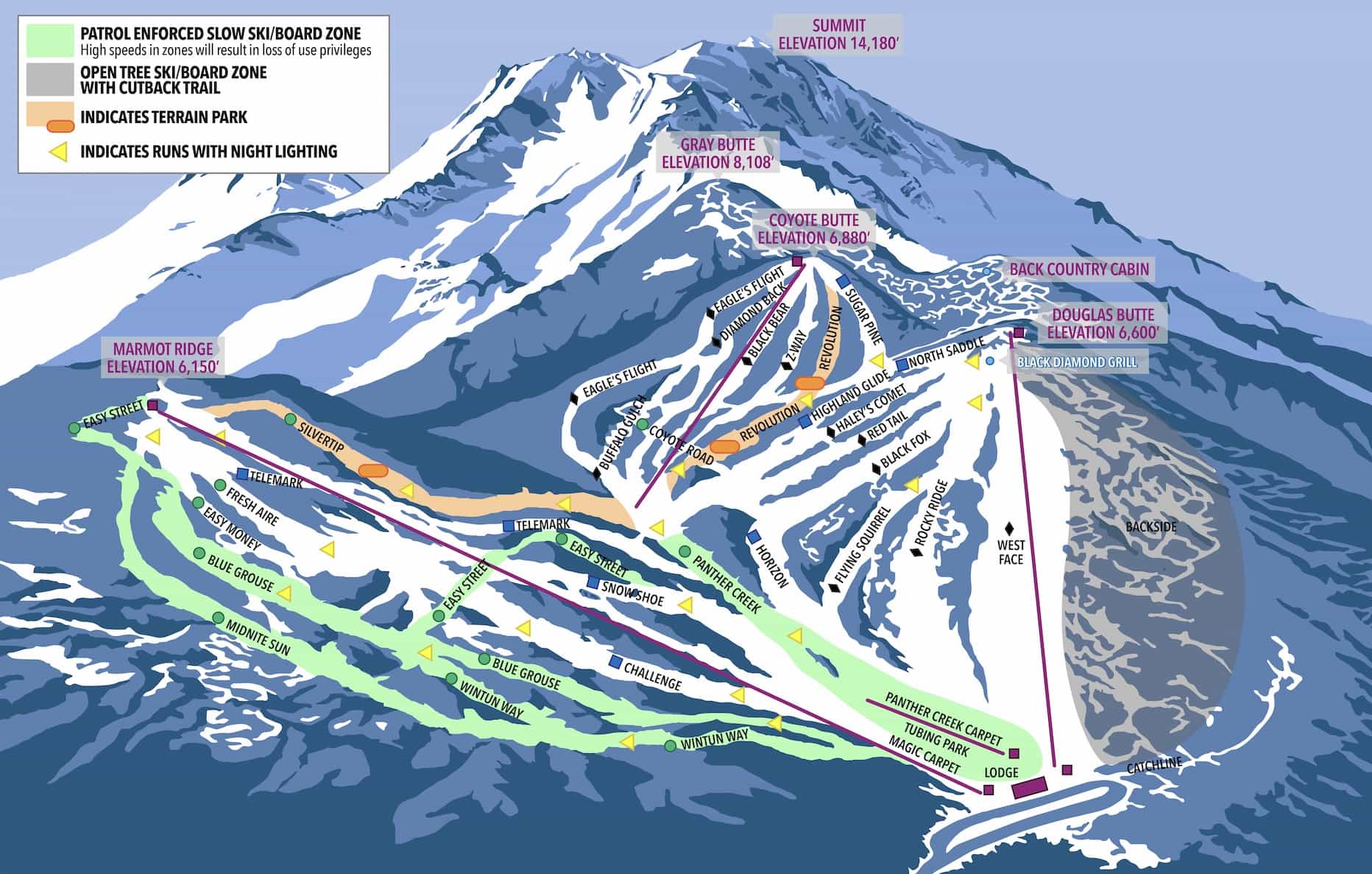 Mount Shasta ski park