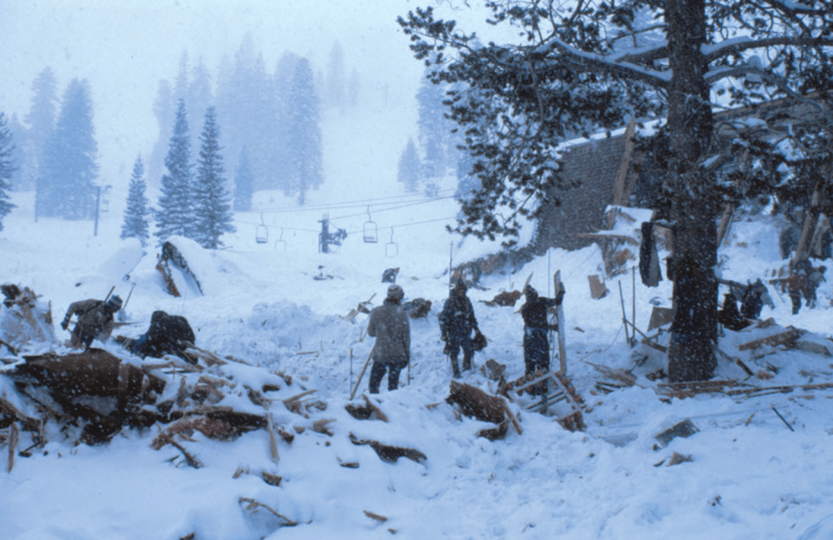 Remembering the 1982 Alpine Meadows, CA Avalanche That Killed Seven, 40 ...