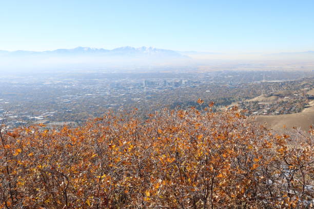 Salt Lake City Smog Mt. Van Cott