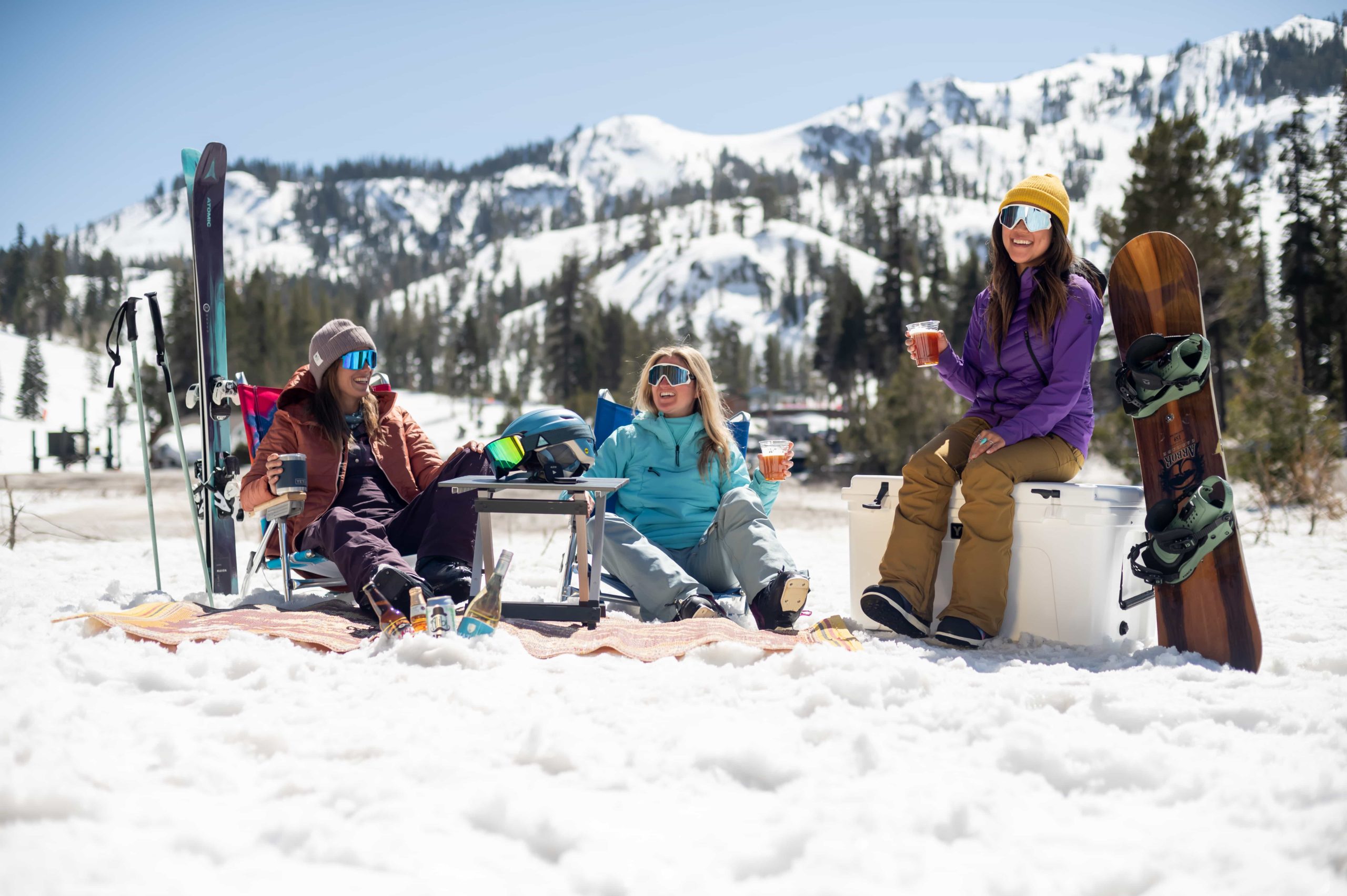 palisades Tahoe, spring, 