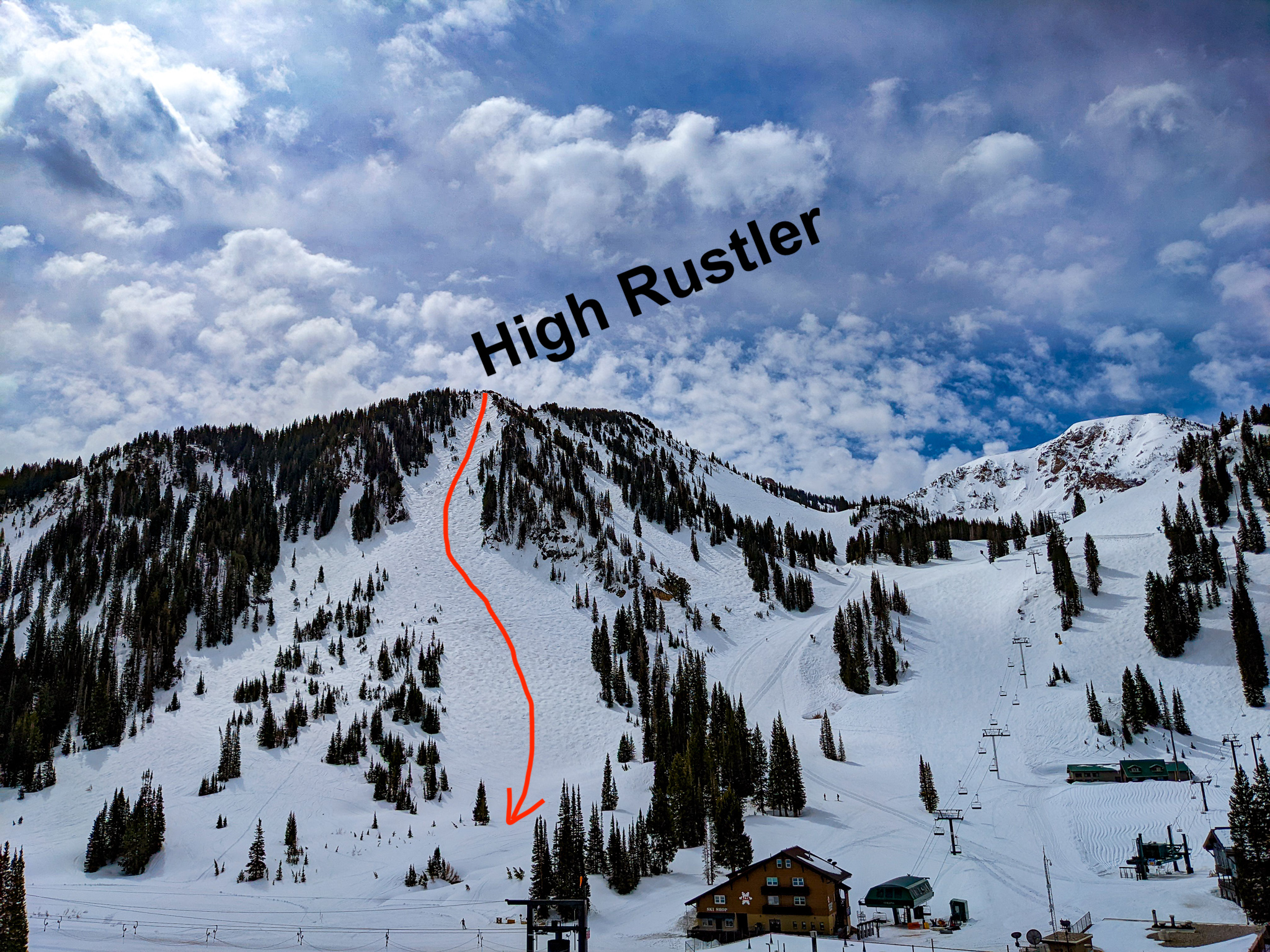 Alta, UT Report: Booting Up & Skiing Down The Legendary High Rustler In  Slush & Sun - SnowBrains