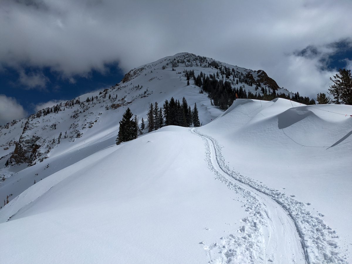 Alta, UT Report: 11,000′ Mt. Baldy Wind Spine in Powder Snow ...