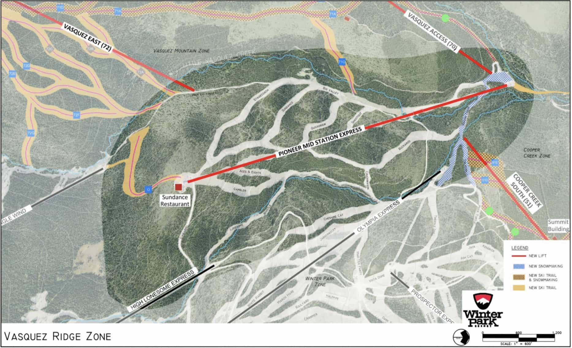 winter park resort, colorado, master plan