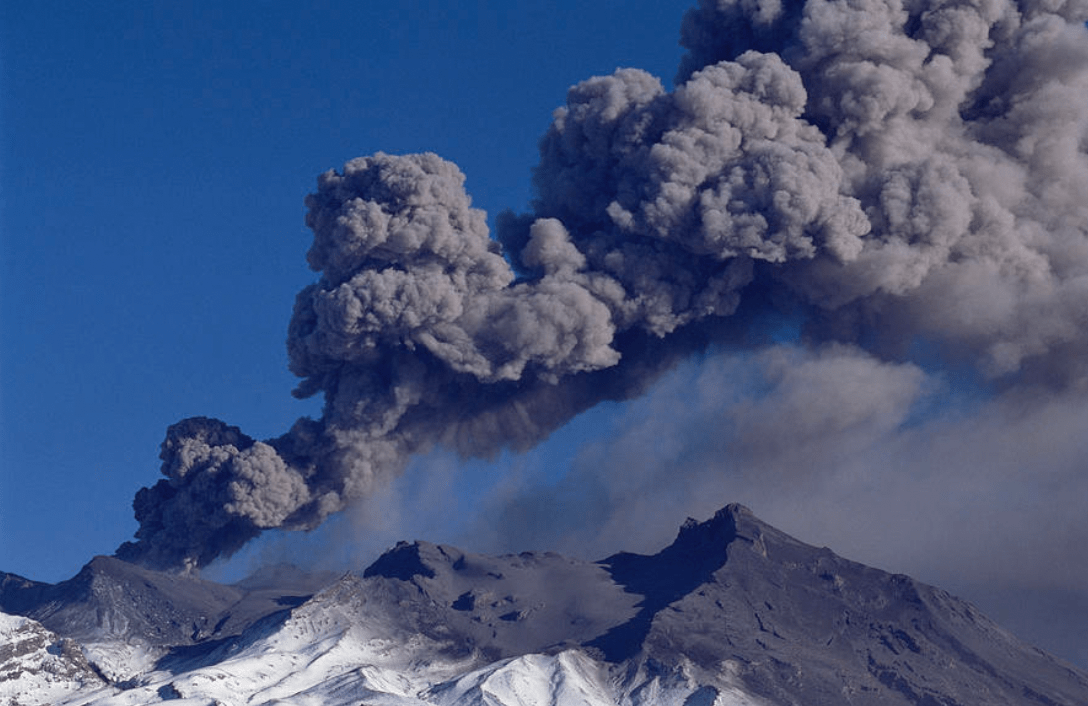 Mt Ruapehu Eruption